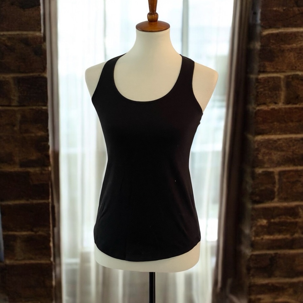 Classic Black Women's‎ Tank Top Next Level Apparel Size XS Racerback
